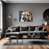 Stocky Bulldog Living Room Demo