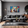 Stocky Bulldog Living Room Demo