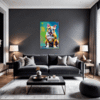 Stocky Bulldog Living Room Demo