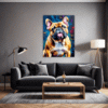 Stocky Bulldog Living Room Demo