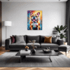 Stocky Bulldog Living Room Demo