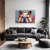 Stocky Bulldog Living Room Demo