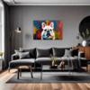 Stocky Bulldog Living Room Demo