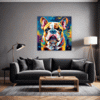 Stocky Bulldog Living Room Demo