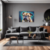 Stocky Bulldog Living Room Demo