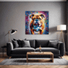 Stocky Bulldog Living Room Demo