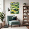 Stone-Fenced Fields Living Room Demo