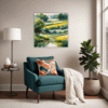 Stone-Fenced Fields Living Room Demo