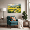 Stone-Fenced Fields Living Room Demo