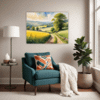 Stone-Fenced Fields Living Room Demo