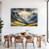 Stormy Peaks Sunbeam Dining Room Demo
