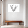 Sturdy American Bison Hallway Demo
