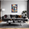 Stylish Poodle Living Room Demo