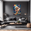 Stylish Poodle Living Room Demo