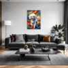 Stylish Poodle Living Room Demo