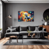 Stylish Poodle Living Room Demo