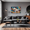 Stylish Poodle Living Room Demo