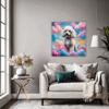 Stylish Poodle Living Room Demo