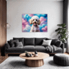 Stylish Poodle Living Room Demo