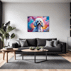 Stylish Poodle Living Room Demo