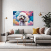 Stylish Poodle Living Room Demo