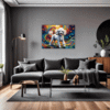Stylish Poodle Living Room Demo
