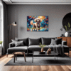 Stylish Poodle Living Room Demo