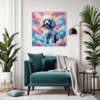 Stylish Poodle Living Room Demo