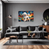 Stylish Poodle Living Room Demo