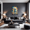 Stylish Poodle Living Room Demo