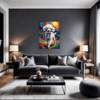 Stylish Poodle Living Room Demo
