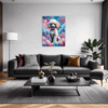Stylish Poodle Living Room Demo