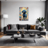 Stylish Poodle Living Room Demo