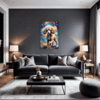 Stylish Poodle Living Room Demo