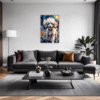 Stylish Poodle Living Room Demo