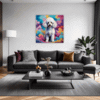 Stylish Poodle Living Room Demo