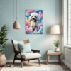 Stylish Poodle Living Room Demo