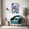 Stylish Poodle Living Room Demo
