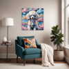 Stylish Poodle Living Room Demo