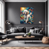 Stylish Poodle Living Room Demo