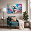 Stylish Poodle Living Room Demo