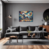 Stylish Poodle Living Room Demo