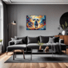 Stylish Poodle Living Room Demo