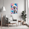 Stylish Poodle Living Room Demo