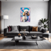 Stylish Poodle Living Room Demo
