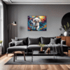 Stylish Poodle Living Room Demo