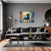Stylish Poodle Living Room Demo