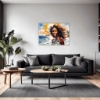 Sun-Kissed Beach Girl Living Room Demo