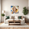 Sun-Kissed Beach Girl Living Room Demo