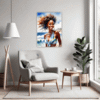 Sun-Kissed Beach Girl Living Room Demo